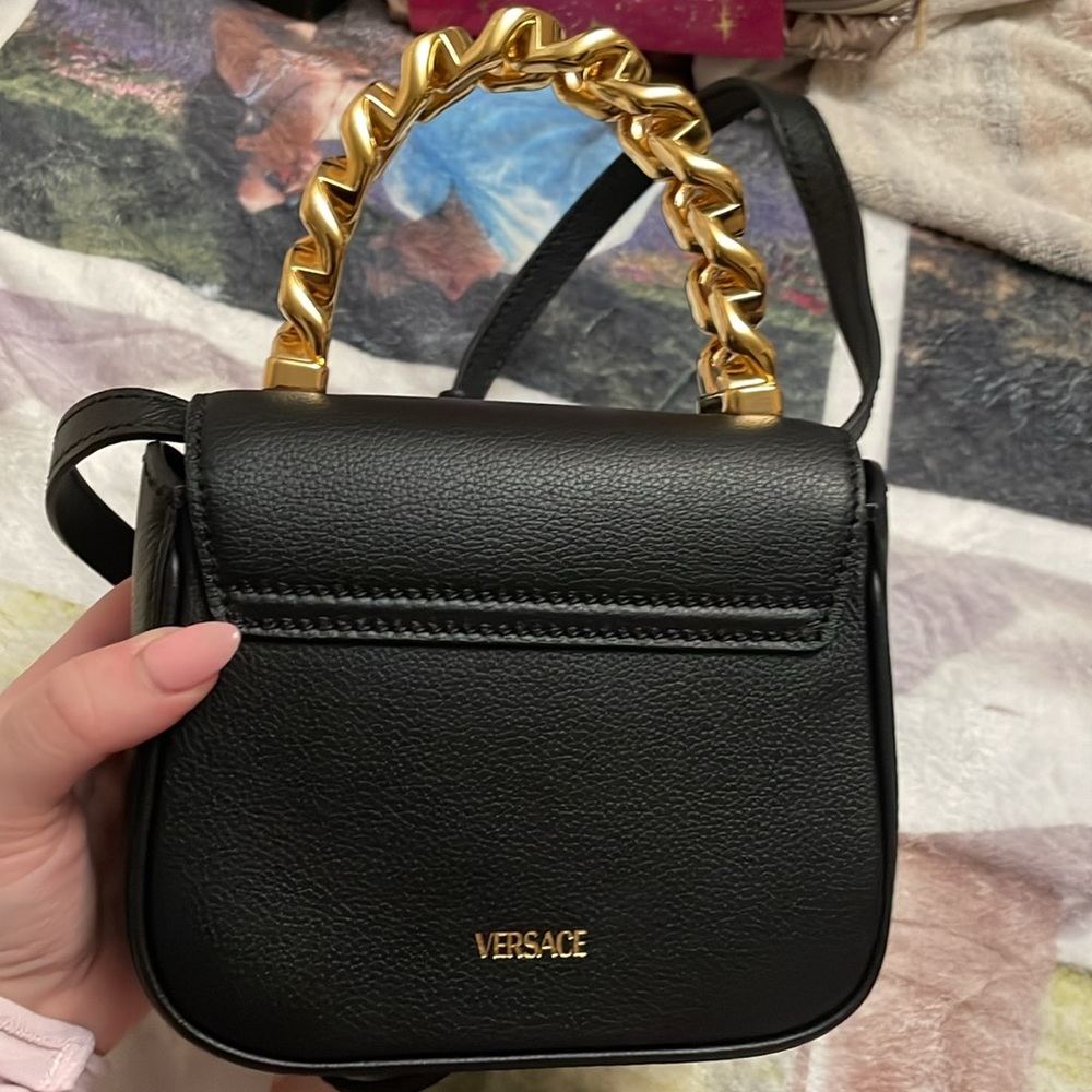Versace La Medusa Mini Bag Black - Picture 2 of 9